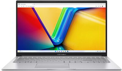 Asus Vivobook 15 Notebook (X1504VA-BQ4622) - 15.6" FullHD, Intel Core 7-150U, 16GB RAM, 1TB SSD, Magyar billentyűzet, Operációs rendszer nélkül, 3 év garancia, Ezüst színben