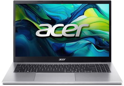 Acer Aspire Go 15 AG15-42P-R9UT Notebook (NX.J7XEU.00P) - 15.6" FullHD, AMD Ryzen 5-7430U, 16GB RAM, 1TB SSD, Magyar billentyűzet, Operációs rendszer nélkül, 3 év garancia, Ezüst színben