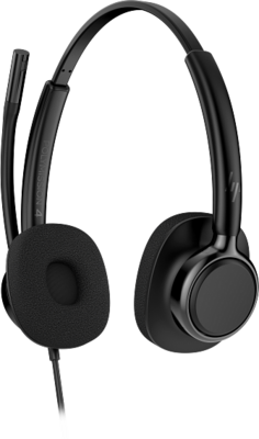 HP Poly Mission 425 Stereo USB Wired Headset Classic (C01B3AA)