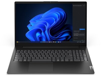 Lenovo V15 G5 Notebook (83HF00G2HV) - 15.6" FullHD, Intel Core i3-1315U, 8GB RAM, 512GB SSD, Magyar billentyűzet, Operációs rendszer nélkül, 3 év garancia, Fekete színben