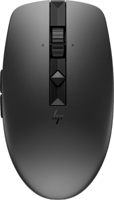 HP 715 Újratölthető Többeszközös Vezeték nélküli egér (6E6F0AA) - Fekete színben