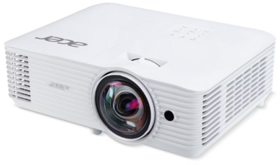 Acer S1387n DLP Projektor (MR.JYX11.001) - WUXGA, 4000lm, 20000/1, HDMI, Dsub, RJ45, Fehér színben