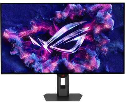 Asus ROG Strix XG32UCWMG Gamer Monitor (XG32UCWMG) - 31.5" 4K UHD (3840x2160) OLED, 16:9, 480Hz, 1300:1, 1300cd, 0.03ms, VESA, HDMI, DisplayPort, USB Type-C, 3 év garancia, Fekete színben