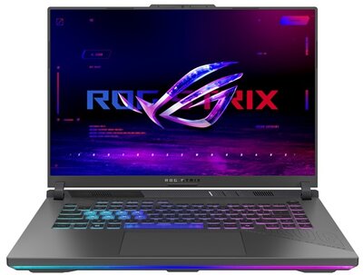 Asus ROG Strix G16 Gamer Notebook (G614PW-RV035) - 16.0" WUXGA, AMD Ryzen 9-8940HX, 32GB RAM, 1TB SSD, nVidia GeForce RTX 5060 16GB, Magyar billentyűzet, Operációs rendszer nélkül, 3 év garancia, Sötétszürke színben