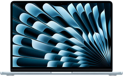 Apple MacBook Air (MDHK4MG/A) 13.6" (2560x1664), Apple M5 10 mag, 24GB RAM, 1TB SSD, macOS, Kék, 1 év garancia (Magánszemélyeknek 3 év jótállás)