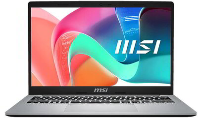 MSI Modern 14 F13MG-848 Üzleti Notebook (9S7-14S121-848) - 14.0" FullHD, Intel Core i5-1334U, 16GB RAM, 512GB SSD, Magyar billentyűzet, Operációs rendszer nélkül, 3 év garancia, Szürke színben