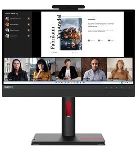 Lenovo TIO-22 G5 Monitor (12N8GAT1EU) - 21.5" FullHD (1920x1080) IPS, 60Hz, 16:9, 1000:1, 250cd, DisplayPort, 3 év garancia, Fekete színben