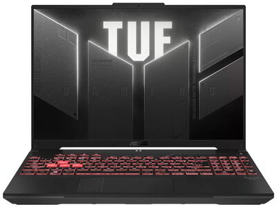 Asus TUF Gaming A16 Gamer Notebook (FA607NUG-RL004) - 16.0" WUXGA, AMD Ryzen 7-7445HS, 16GB RAM, 1TB SSD, nVidia GeForce RTX 4050 6GB, Magyar billentyűzet, Operációs rendszer nélkül, 3 év garancia, Szürke színben