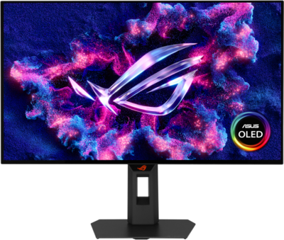 Asus ROG Strix Gamer Monitor (XG27AQWMG) - 26.5" 4K WQHD (2560x1440) OLED, 16:9, 280Hz, 1500000:1, 1300cd, 0.03ms, VESA, HDMI, DisplayPort, USB, 3 év garancia, Fekete színben