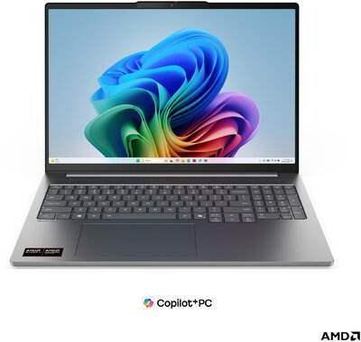 Lenovo IdeaPad Pro 5 Notebook (83SJ000KHV) - 16.0" 2.8K (2880x1800) OLED, AMD Ryzen AI 7-450, 24GB RAM, 1TB SSD, Magyar billentyűzet, Operációs rendszer nélkül, 3 év garancia, Szürke színben