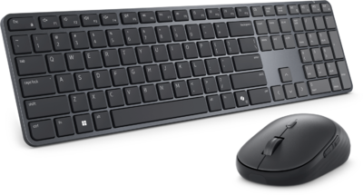 Dell Pro 7 KM726 Vezeték nélküli magyar billentyűzet és Egér (580-BDHS) - Fekete színben