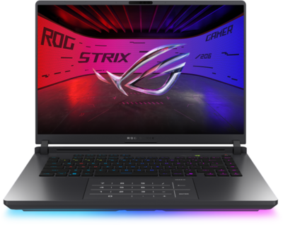 Asus ROG Strix Gaming G16 Gamer Notebook (G615JMR-RV402) - 16.0" WQXGA, Intel Core i7-14650HX, 32GB RAM, 512GB SSD, nVidia GeForce RTX 5060 8GB, Magyar billentyűzet, Operációs rendszer nélkül, 3 év garancia, Szürke színben