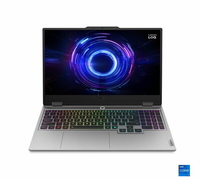 Lenovo LOQ 15IRX10 Gamer Notebook (83JE01AEHV) - 15.6" FullHD, Intel Core i7-13645HX, 24GB RAM, 1TB SSD, nVidia GeForce RTX 5060 8GB, Magyar billentyűzet, Operációs rendszer nélkül, 3 év garancia, Sötétszürke színben