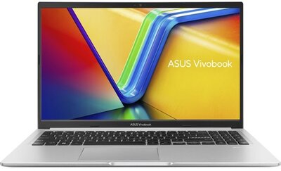 Asus Vivobook 15 Notebook (M1502YA-BQ618) - 15.6" FullHD, AMD Ryzen 5-7430U, 16GB RAM, 512GB SSD, Magyar billentyűzet, Operációs rendszer nélkül, 3 év garancia, Ezüst színben