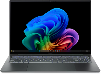 Acer Swift 16 AI Notebook (SF16-71T-70XZ) - 16.0" 2.8K (2880x1800) OLED, Multi-touch, Intel Core Ultra X7-358H, 16GB RAM, 512GB SSD, Magyar billentyűzet, Windows 11 Home, 3 év garancia, Sötétszürke színben