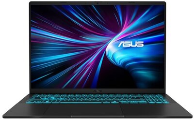 Asus V16 Notebook (V3607VM-RP023W) - 16.0" WUXGA, Intel Core 7-240H, 32GB RAM, 1TB SSD, nVidia GeForce RTX 5060 8GB, Magyar billentyűzet, Windows 11 Home, 3 év garancia, Fekete színben
