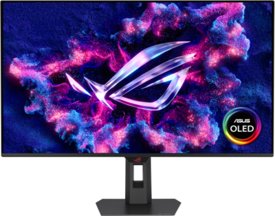 Asus ROG Strix XG32UCDS Gamer Monitor (XG32UCDS) - 31.5" 4K (3840x2160) OLED, 16:9, 165Hz, 1000:1, 400cd, 0.3ms, VESA, HDMI, DisplayPort, USB, 3 év garancia, Fekete színben