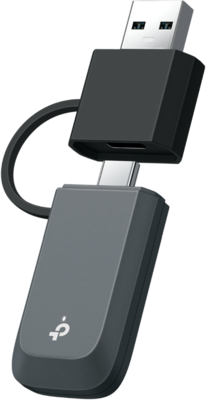 TP-LINK Wireless USB Adapter Dual Band BE3600 + USB-C Adapter (ARCHER TBE230U)