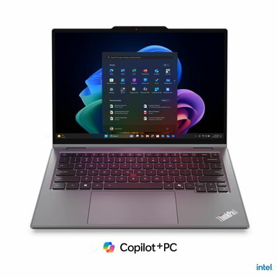 Lenovo ThinkPad X1 2in1 G11 Aura Edition Notebook (21V90016HV) - 14.0" WUXGA (1920x1200) Multi-touch+Pen, Intel Core Ultra 5-325, 32GB RAM, 512GB SSD, Windows 11 Professional, 3 év garancia, Szürke színben