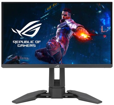 Asus ROG Swift PG248QP Gamer Monitor (PG248QP) - 24.1" FullHD (1920x1080) TN, 16:9, akár 540Hz, 1000:1, 400cd, 0.2ms, DisplayPort, HDMI, USB, 3 év garancia, Fekete színben