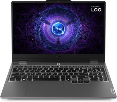 Lenovo LOQ 15IRX9 Gamer Notebook (83DV01E8HV) - 15.6" FullHD (1920x1080), Intel Core i7-13650HX, 16GB, 512GB SSD, nVidia GeForce RTX 4050 6GB, Magyar billentyűzet, Operációs rendszer nélkül, 3 év garancia, Szürke színben