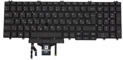 Dell Latitude 5550 magyar billentyűzet, Backlit, palmrest nélkül (MFFM3)