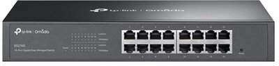 TP-LINK Switch 16x1000Mbps Fémházas Easy Smart (ES216G)