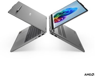 Lenovo IdeaPad 5 2in1 Notebook (83UJ002PHV) - 14.0" WUXGA Multi-touch+Pen, AMD Ryzen 7-250, 16GB RAM, 512GB SSD, Magyar billentyűzet, Operációs rendszer nélkül, 3 év garancia, Szürke színben