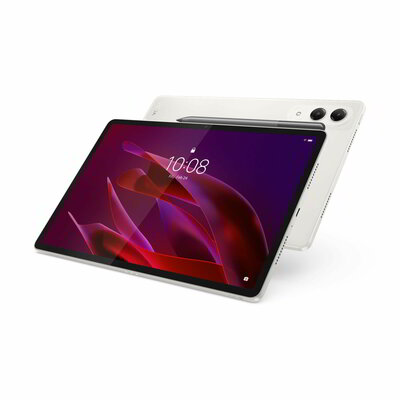 Lenovo Yoga Tab Tablet (ZAG60145GR) - 11.1" 3.2K (3200x2000) + Tab Pen Pro, Qualcomm Snapdragon 8 Gen 3 QCM8650Q, 8GB/256GB, Wi-Fi + BT, Android Tablet - Kagylószürke (TB710FU) Érintőceruzával, Adapter nélkül