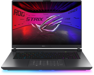 Asus ROG Strix Gaming G16 Gamer Notebook (G615LP-RV285W) - 16.0" WQXGA, Intel Ultra 7 255HX, 32GB RAM, 512GB SSD, nVidia GeForce RTX 5070 12GB, Magyar billentyűzet, Windows 11 Home, 3 év garancia, Szürke színben