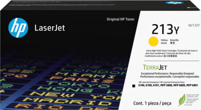 HP 213Y Yellow (Sárga) Extra nagykapacitású LaserJet toner (W2132Y)