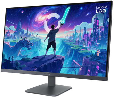 Lenovo LOQ 32Q-10 Monitor (68F7GAC1EU) - 31.5" QHD (2560x1440), WLED, 16:9, 3500:1, 300cd/m2, 180Hz, 0.5ms, HDMI, DisplayPort, VESA, 3 év garancia, Fekete színben