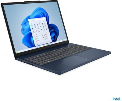 Lenovo IdeaPad Slim 3 Notebook (83K101HVHV) - 15.3" WUXGA, Intel Core i5-13420H, 16GB RAM, 512GB SSD, Magyar billentyűzet, Windows 11 Home, hálózati adapter nélkül, 3 év garancia, Kék színben