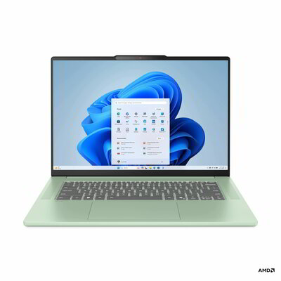 Lenovo IdeaPad Slim 5 Notebook (83J30068HV) - 15.3" WUXGA, AMD Ryzen 7-7735HS, 16GB RAM, 1TB SSD, Magyar billentyűzet, Windows 11 Home, 3 év garancia, Zöld színben