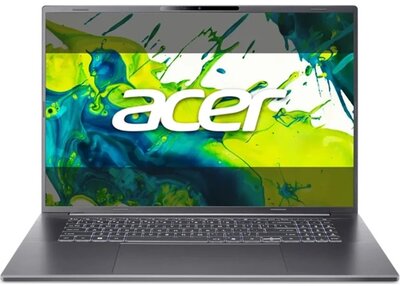 Acer Aspire 18 AI A18-I71M-91U4 Notebook (NX.JZEEU.002) - 18.0" WUXGA, Intel Core Ultra 9-386H, 16GB RAM, 512GB SSD, Magyar billentyűzet, Windows 11 Home, 3 év garancia, Szürke színben