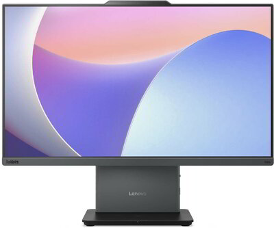 Lenovo ThinkCentre neo 50a 24 Gen 5 All In One számítógép (12SC000GHX) - 23.8" FullHD Multi-touch, Intel Core i3-1315U, 8GB RAM, 256GB SSD, Magyar billentyűzet és egér, Operációs rendszer nélkül, 3 év garancia, Szürke színben