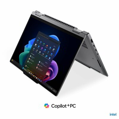 Lenovo ThinkPad X1 2in1 G11 Aura Edition Notebook (21V90011HV) - 14.0" 2.8K OLED Multi-touch, Intel Core Ultra 7-355, 32GB RAM, 512GB SSD, Magyar billentyűzet, Windows 11 Professional, 3 év garancia, Fekete színben