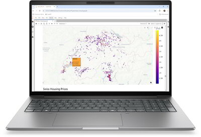 HP ZBook 8 G2i Workstation Notebook (DT3F5ET) - 16.0" WUXGA Multi-touch, Intel Core Ultra 7-356H, 32GB RAM, 1TB SSD, Magyar billentyűzet, Windows 11 Professional, 3 év garancia, Ezüst színben