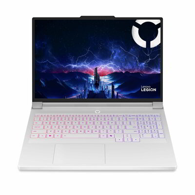 Lenovo Legion Pro 7 Gamer Notebook (83F500RBHV) - 16.0" WQXGA OLED, Intel Core Ultra 9-290HX, 32GB RAM, 1TB SSD, nVidia GeForce RTX 5090 24GB, Magyar billentyűzet, Operációs rendszer nélkül, 3 év garancia, Fehér színben