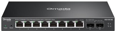 TP-LINK Switch 8x2.5Gbps + 2x10Gbps SFP+ Fémházas Easy Smart (ES206XPP-M2)