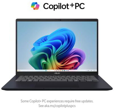 Asus Vivobook Notebook (M1407KA-LY141) - 14.0" WUXGA, AMD Ryzen AI 5-330, 16GB RAM, 512GB SSD, Magyar billentyűzet, Operációs rendszer nélkül, 3 év garancia, Kék színben