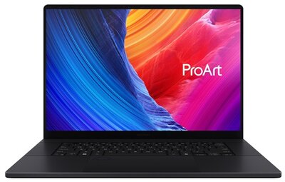 Asus ProArt P16 Notebook (H7606GM-SR009X) - 16.0" 2.8K (2880x1800) OLED Multi-touch, AMD Ryzen AI 9-465, 32GB RAM, 1TB SSD, nVidia GeForce RTX 5060 8GB, Magyar billentyűzet, Windows 11 Professional, 3 év garancia, Fekete szín