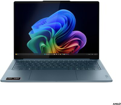 Lenovo Yoga Slim 7 Notebook (83JY00A4HV) - 14.0" WUXGA, AMD Ryzen AI 5-330, 16GB RAM, 512GB SSD, Magyar billentyűzet, Operációs rendszer nélkül, 3 év garancia, Kékeszöld színben