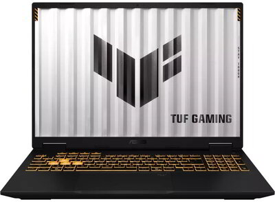 Asus TUF Gaming 16 Gamer Notebook (FX610JH-TU026) - 16.0" WUXGA, Intel Core i5-14450HX, 16GB RAM, 512GB SSD, nVidia GeForce RTX 5050 8GB, Magyar billentyűzet, Operációs rendszer nélkül, 3 év garancia, Fekete színben
