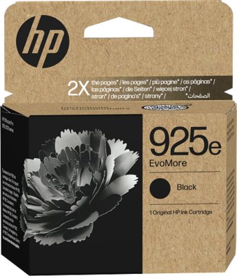 HP 925e EvoMore Black (Fekete) tintapatron (4K0W3PE) - Eredeti HP kellékanyag