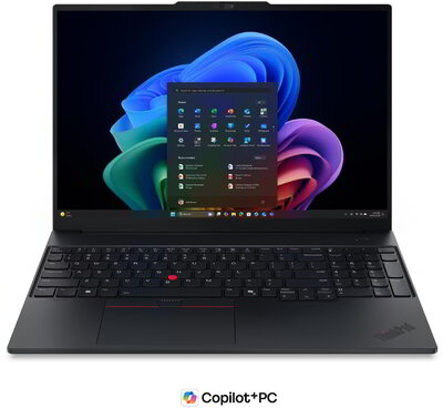Lenovo ThinkPad E16 G4 Notebook (21YC000AHV) - 16.0" WUXGA, Intel Core Ultra 5-325, 16GB RAM, 512GB SSD, Magyar billentyűzet, Windows 11 Professional, 3 év garancia, Fekete színben
