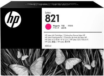 HP 821 Inkjet Magenta Latex (Bíbor) tintapatron (G0Y87A) - Eredeti HP kellékanyag