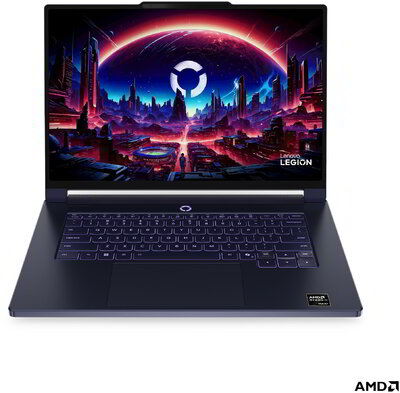 Lenovo Legion 7 Gamer Notebook (83V90015HV) - 15.3" WQXGA OLED, AMD Ryzen AI Max+ 388, 32GB RAM, 1TB SSD, Magyar billentyűzet, Operációs rendszer nélkül, 3 év garancia, Fekete színben
