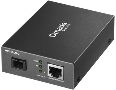 TP-LINK Optikai Media Konverter 1000(réz)-1000(SC), Single mód 2km (MC212CS-2)