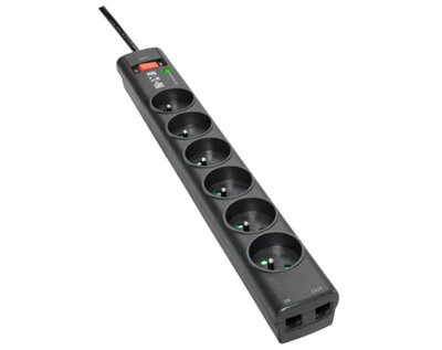 Eaton Protection Strip 6 DIN Tel & Internet (PS6TD) - Túlfeszültség-védő elosztó